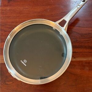 Calphalon Premier 10-inch Nonstick Fry Pan Skillet 1390 Gray Space Saver W/Lid